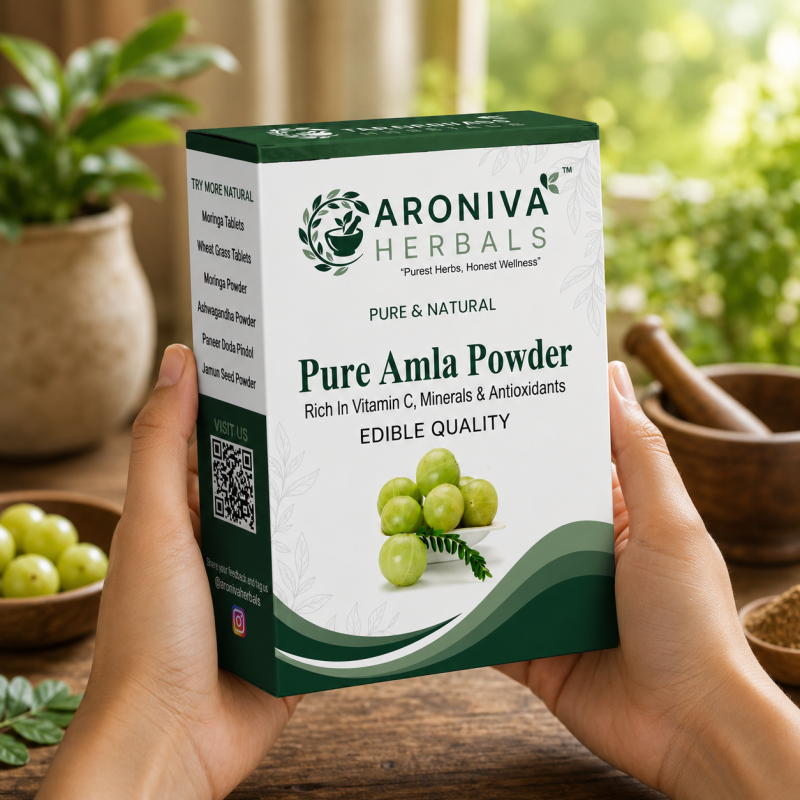 Pure Amla Powder (Indian Gooseberry) – Natural Vitamin C & Immunity Booster thumbnail 7