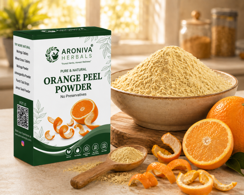 Brightening Orange Peel Powder for Natural Glow thumbnail 7