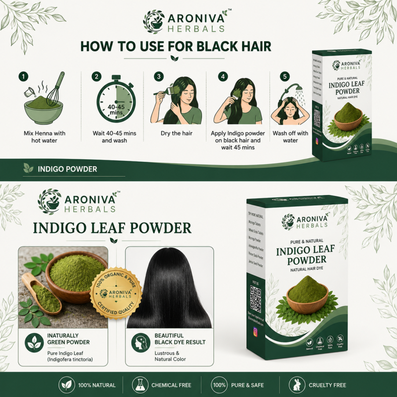 Indigo Leaves Powder (Neel Patti) thumbnail 6
