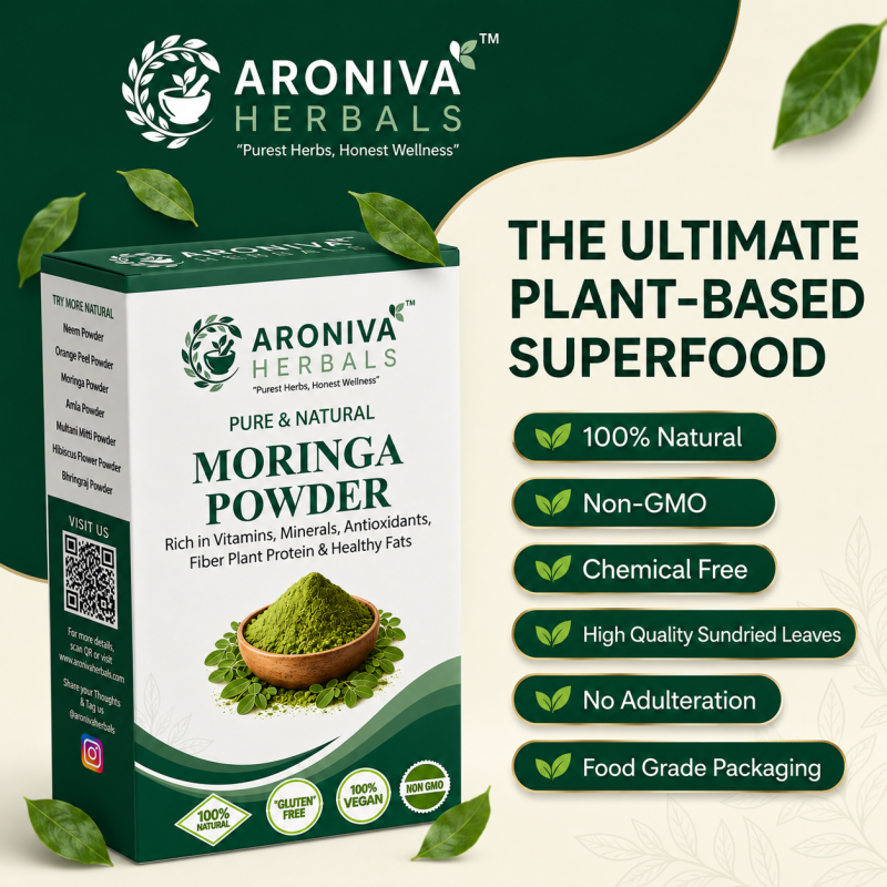 Moringa Powder for Weight Loss (Drumstick) thumbnail 2
