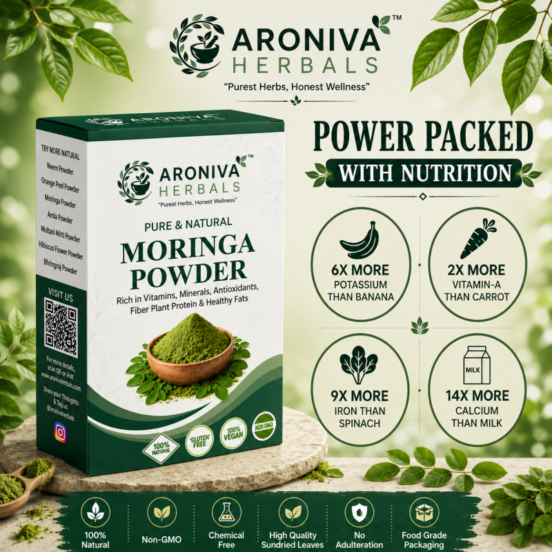 Moringa Powder for Weight Loss (Drumstick) thumbnail 3
