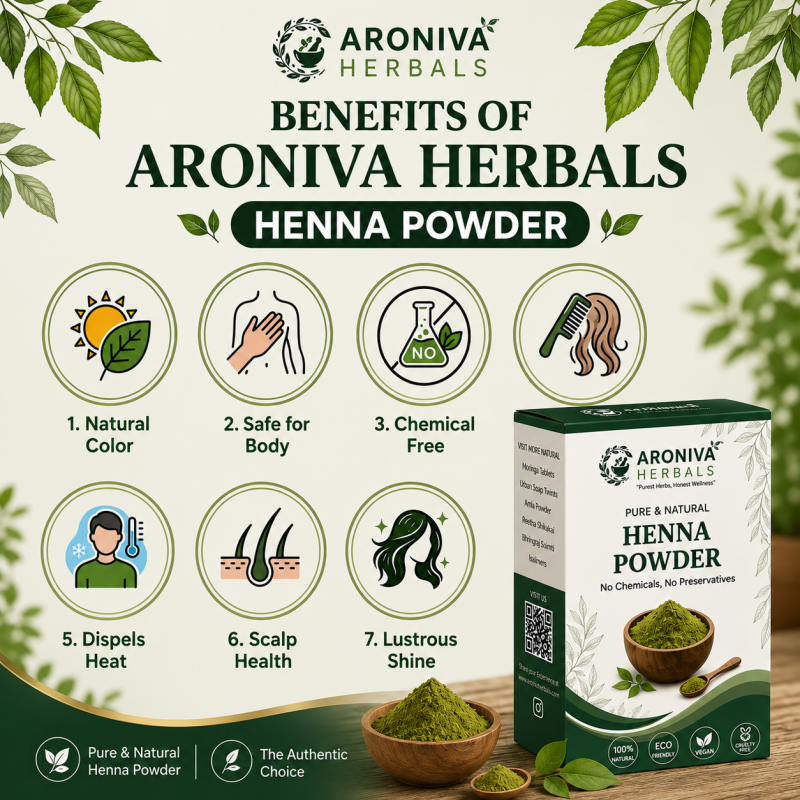Premium Henna Leaf Powder (Mehandi Powder) thumbnail 2