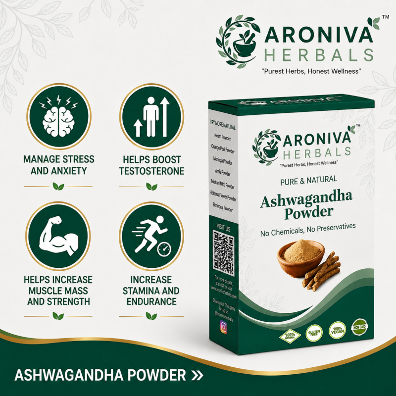 Pure Ashwagandha Root (Withania Somnifera) thumbnail 4