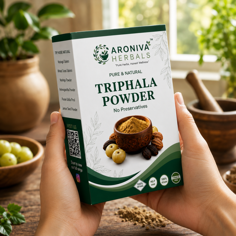 Triphala Powder - Natural Colon Cleanse & Immunity thumbnail 5
