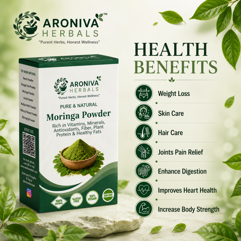 Moringa Powder for Weight Loss (Drumstick) thumbnail 4